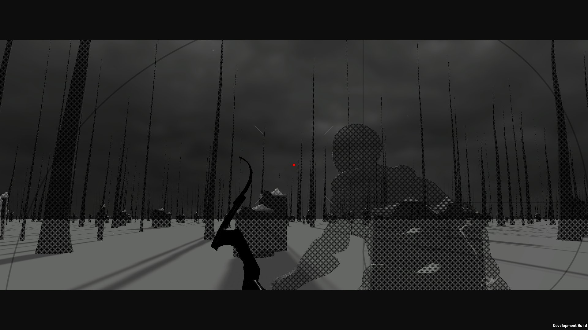 Main menu - black & white